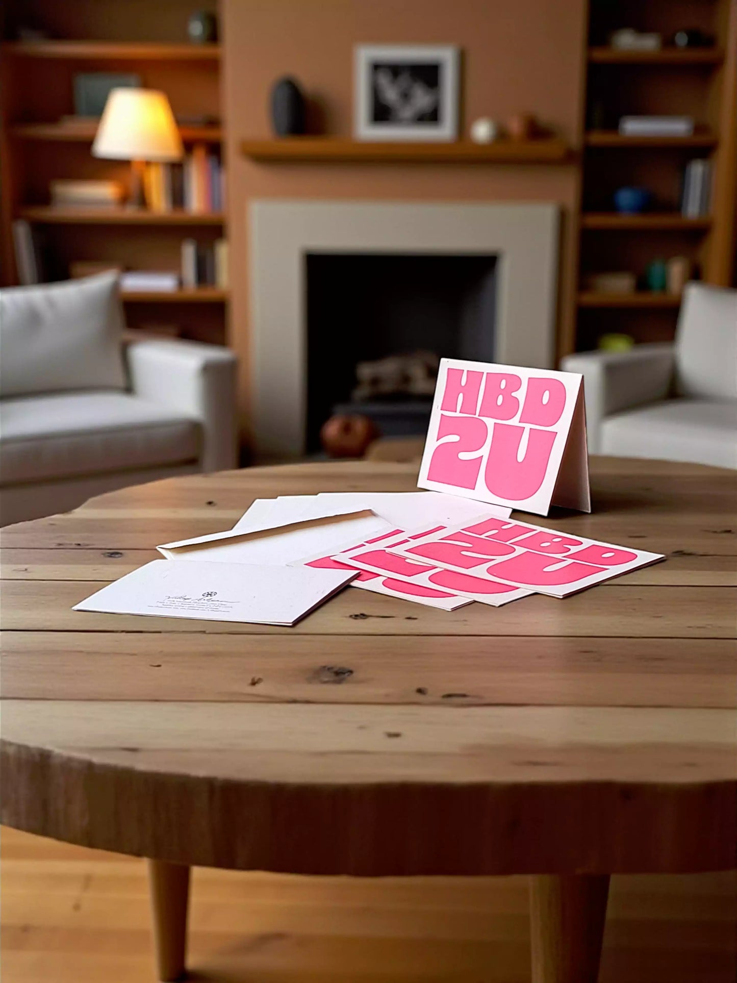 Celebration Cards with Envelope ("HBD" - Set of 6)