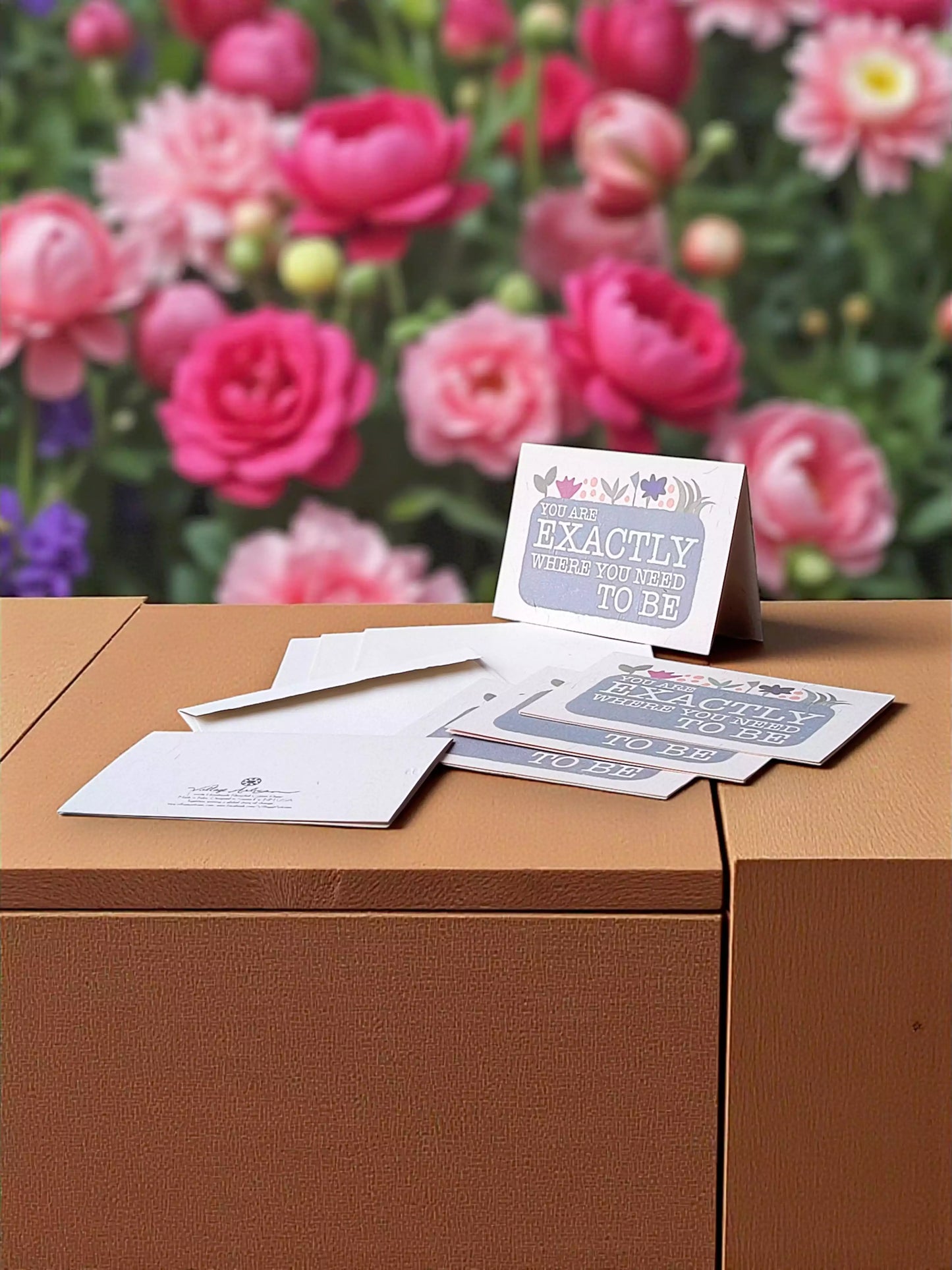 Encouragement Card with Envelope ("Exactly" - Set of 6)