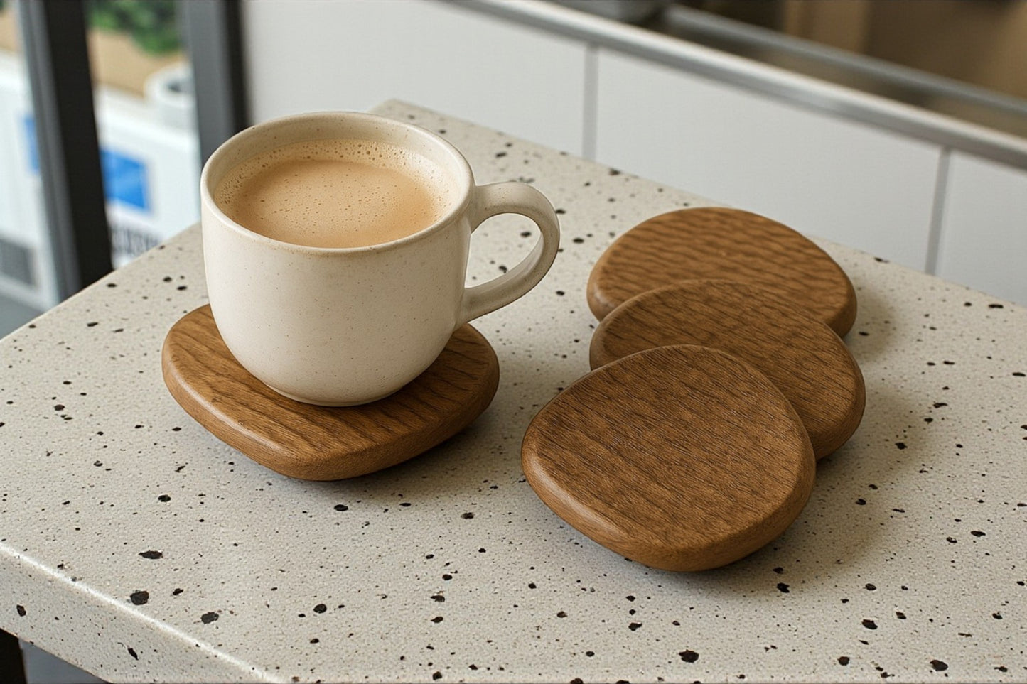 Pebble Coasters (Set of 4)