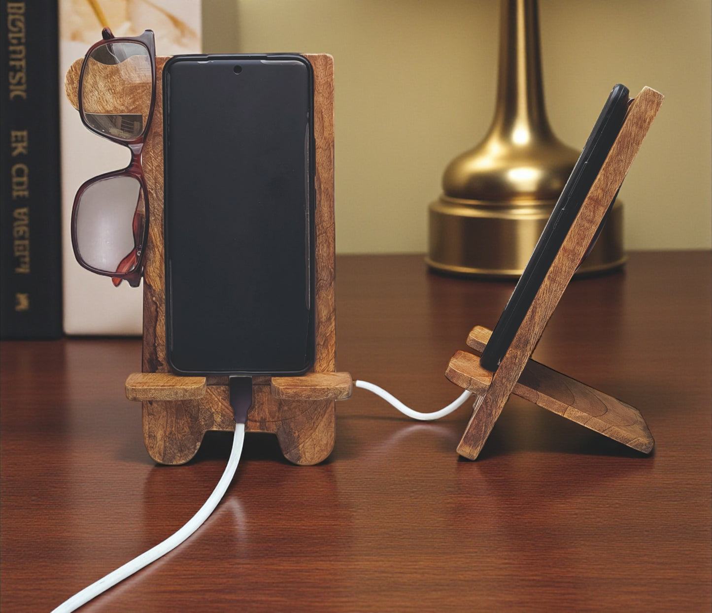 Phone & Eyeglass Holder