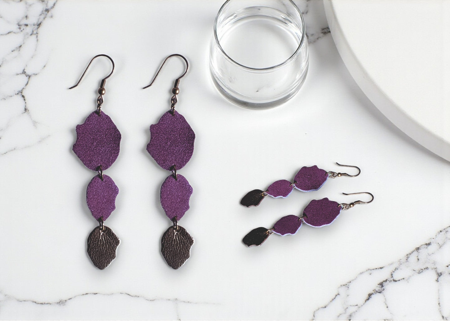 Pebble Stacked Earrings