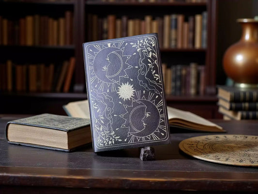 Celestial Leather Journal