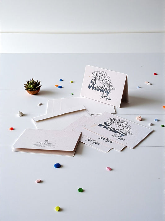 Encouragement Cards with Envelope ("Rooting" - Set of 6)