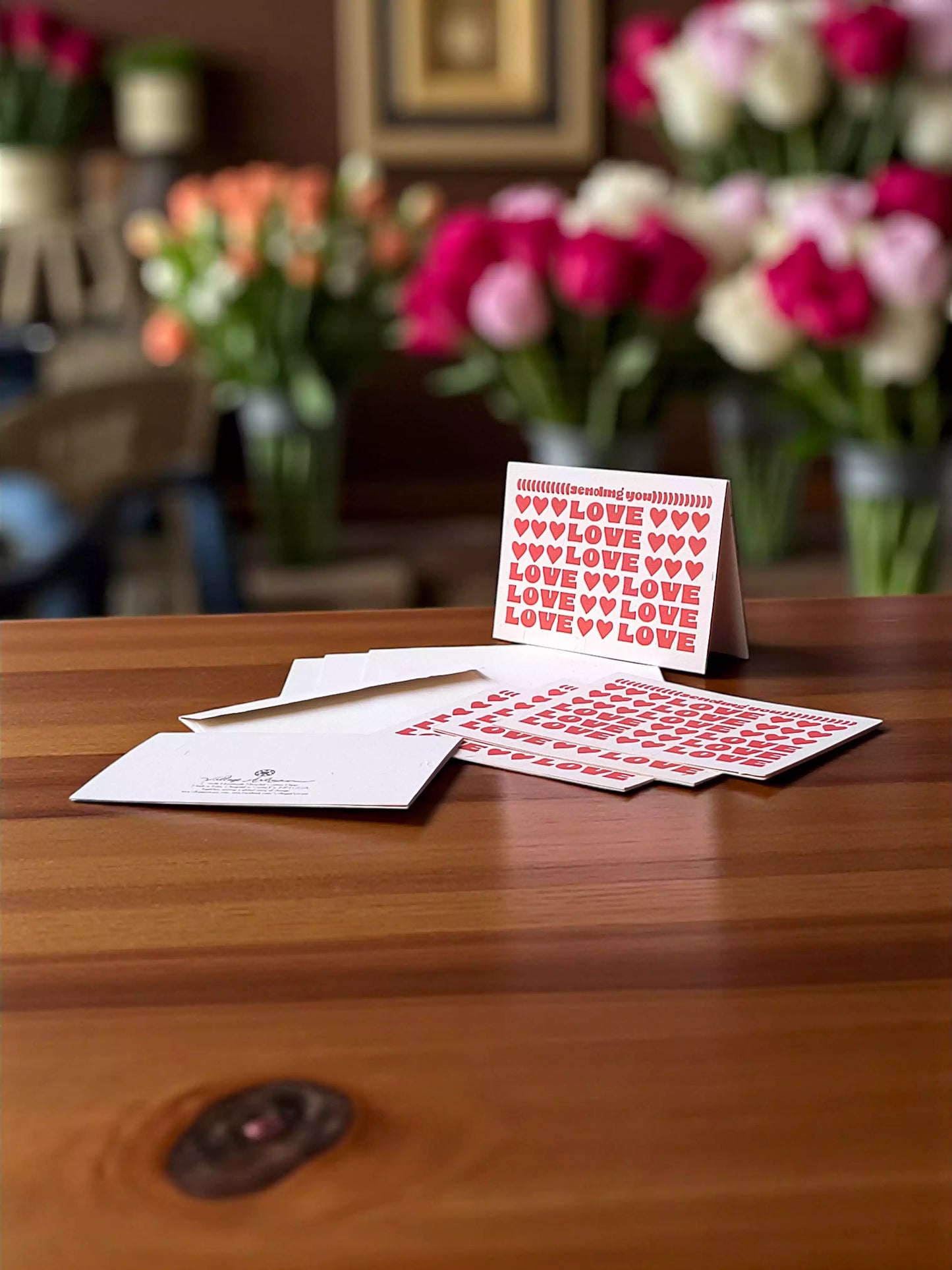 Encouragement Cards with Envelope ("Love" - Set of 6)