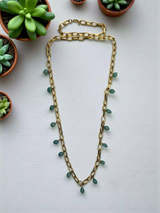 Forest Jade Collection: Long Necklace