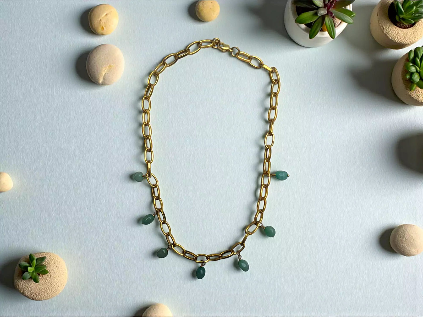 Forest Jade Collection: Short Necklace