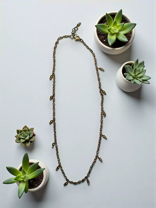Golden Sun Dainty Choker