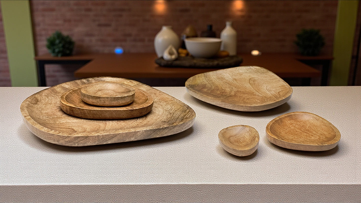 Pebble Stack Tray (Set of 3)