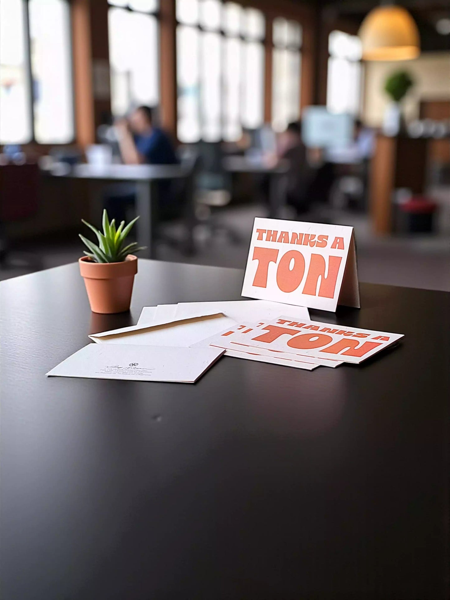 Thank You Cards with Envelope ("TON" - set of 6)