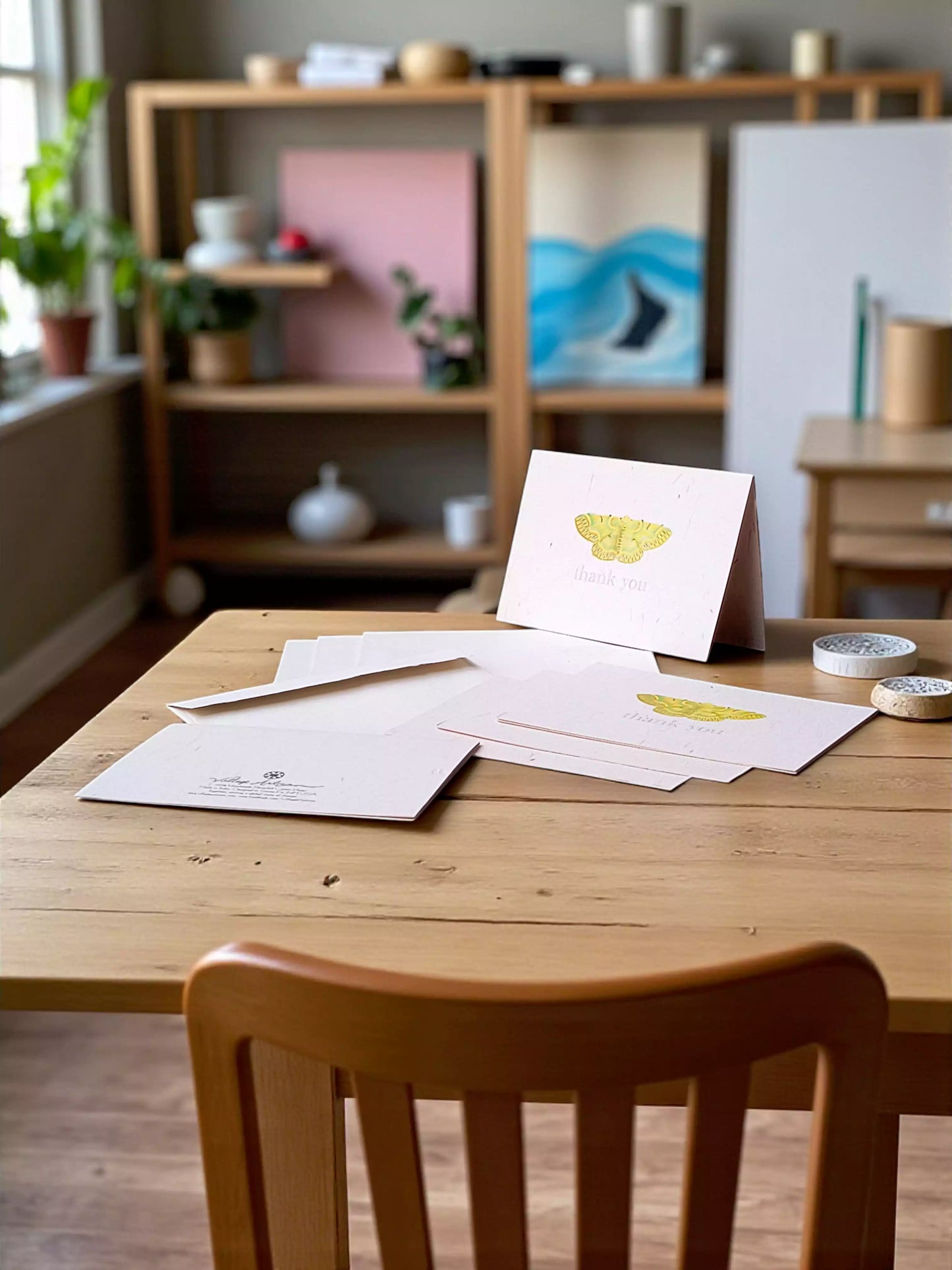 Thank You Cards with Envelope ("Butterfly" - set of 6)